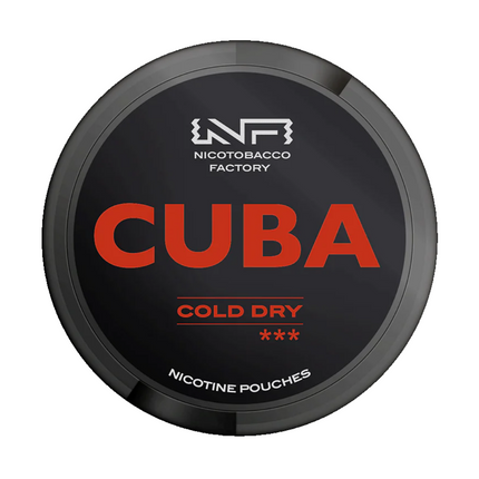 CUBA BLACK Cold Dry 43mg